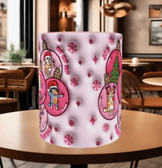 Bingo Bluey Baskı içi ve Kulpu Renkli Kupa