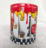 Arabalar Baskı içi ve Kulpu Renkli Kupa