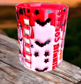 Halloween Baskı içi ve Kulpu Renkli Kupa