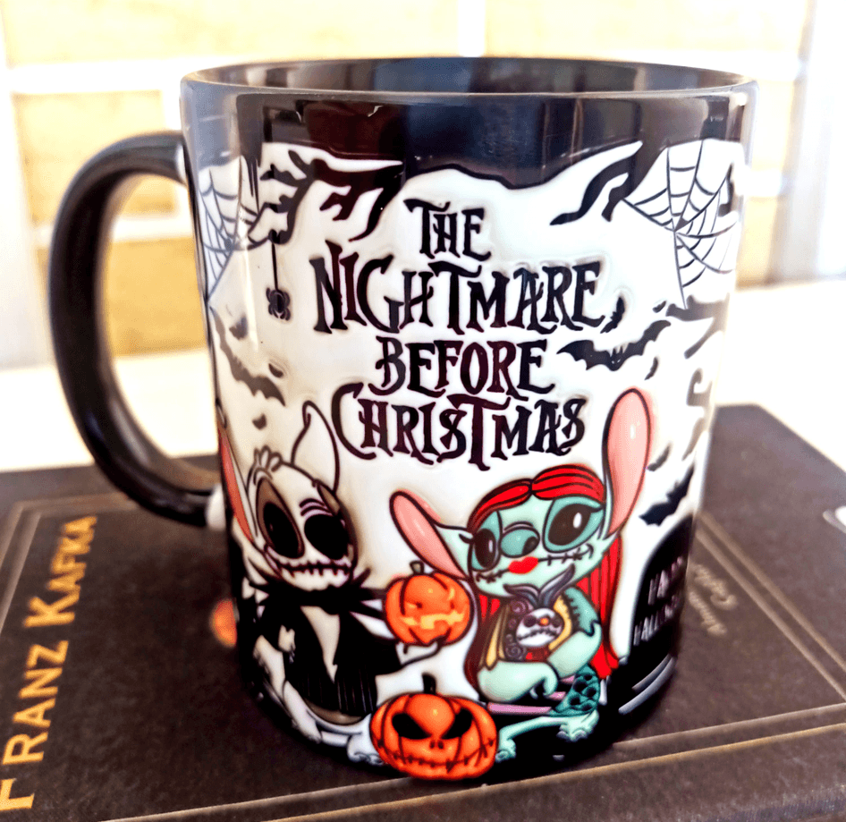 Halloween Baskı içi ve Kulpu Renkli Kupa