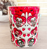 Halloween Baskı içi ve Kulpu Renkli Kupa