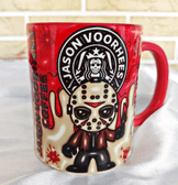 Halloween Baskı içi ve Kulpu Renkli Kupa