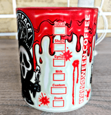 Halloween Baskı içi ve Kulpu Renkli Kupa