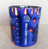 Halloween Baskı içi ve Kulpu Renkli Kupa