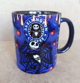 Halloween Baskı içi ve Kulpu Renkli Kupa