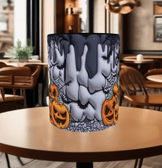 Halloween Baskı içi ve Kulpu Renkli Kupa