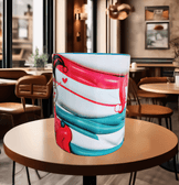 Harley Quinn Baskı içi ve Kulpu Renkli Kupa