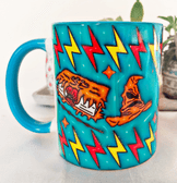 Harry Potter Baskı içi ve Kulpu Renkli Kupa