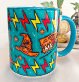 Harry Potter Baskı içi ve Kulpu Renkli Kupa