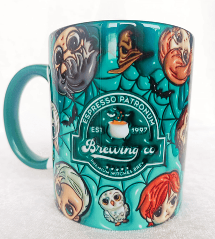 Harry Potter Baskı içi ve Kulpu Renkli Kupa