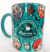 Harry Potter Baskı içi ve Kulpu Renkli Kupa