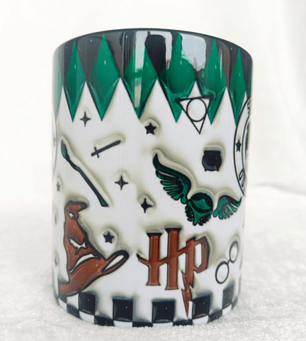 Harry Potter Baskı içi ve Kulpu Renkli Kupa