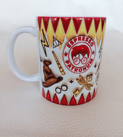 Harry Potter Baskı içi ve Kulpu Renkli Kupa