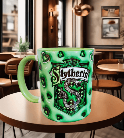 Harry Potter Baskı içi ve Kulpu Renkli Kupa