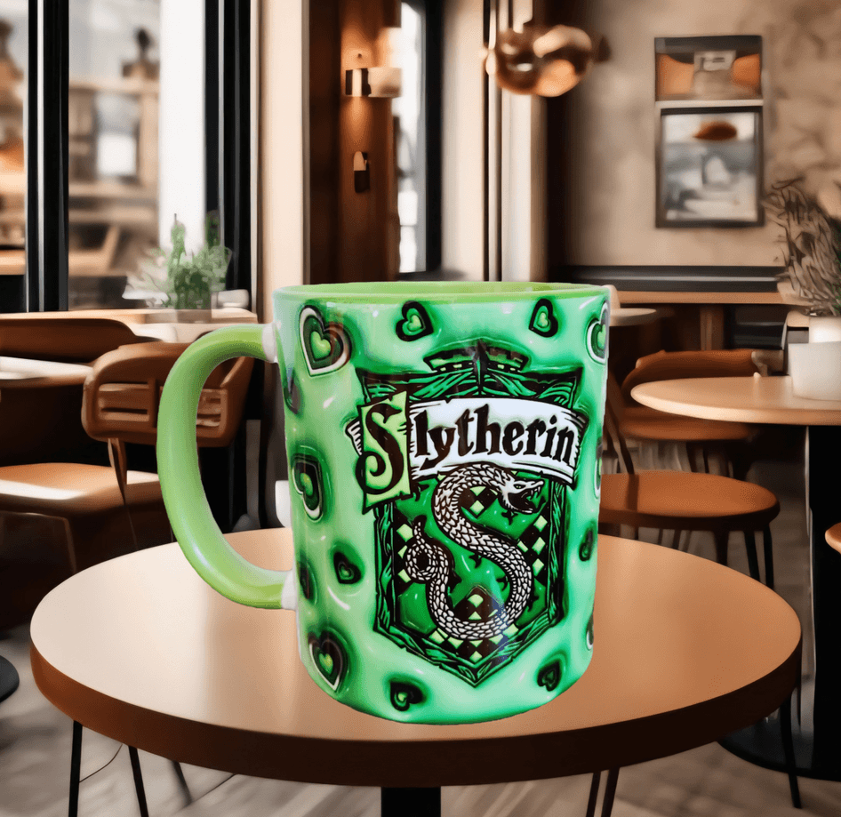 Harry Potter Baskı içi ve Kulpu Renkli Kupa