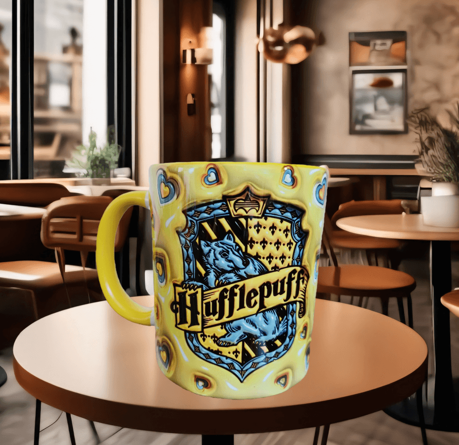 Harry Potter Baskı içi ve Kulpu Renkli Kupa