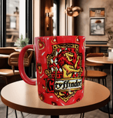 Harry Potter Baskı içi ve Kulpu Renkli Kupa