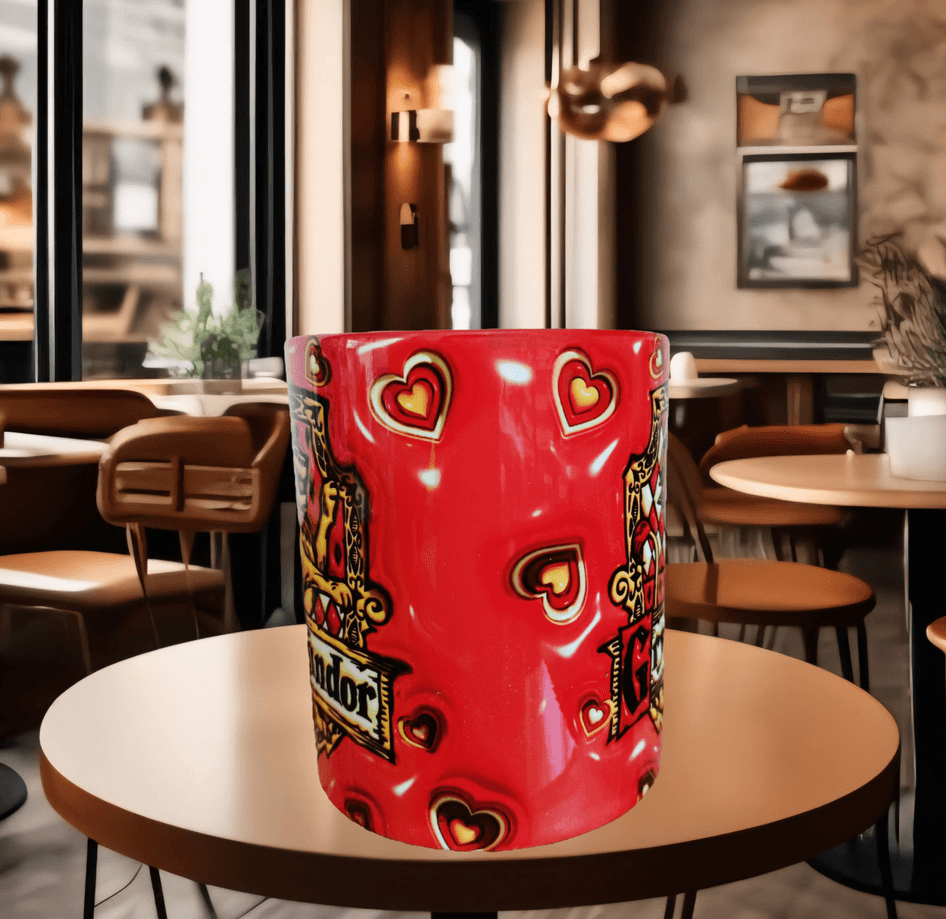 Harry Potter Baskı içi ve Kulpu Renkli Kupa