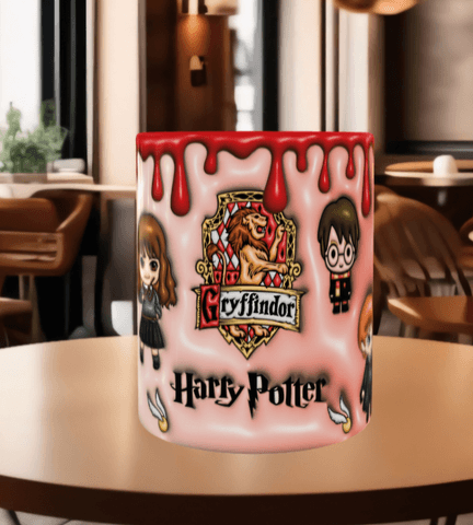Harry Potter Baskı içi ve Kulpu Renkli Kupa