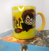 Harry Potter Baskı içi ve Kulpu Renkli Kupa