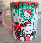 Kuromi Baskı içi ve Kulpu Renkli Kupa