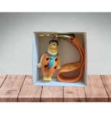 Taş devri fred çakmaktaş büyük boy kaliteli lüks anahtarlık çanta aksesuarı