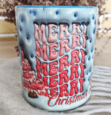 Labubu Baskı içi ve Kulpu Renkli Kupa