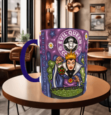 malefiz Baskı içi ve Kulpu Renkli Kupa