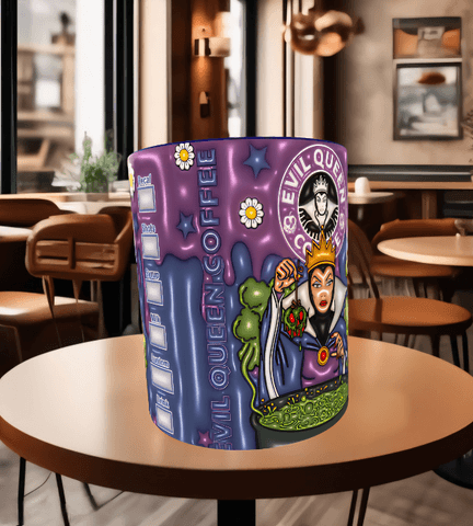 malefiz Baskı içi ve Kulpu Renkli Kupa