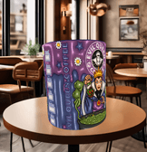 malefiz Baskı içi ve Kulpu Renkli Kupa