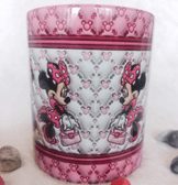 Minnie Baskı içi ve Kulpu Renkli Kupa