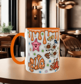 Nemo Baskı içi ve Kulpu Renkli Kupa