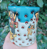 Pokemon Baskı içi ve Kulpu Renkli Kupa