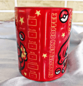 Pokemon Baskı içi ve Kulpu Renkli Kupa