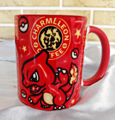 Pokemon Baskı içi ve Kulpu Renkli Kupa