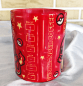 Pokemon Baskı içi ve Kulpu Renkli Kupa