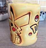 Pokemon Baskı içi ve Kulpu Renkli Kupa