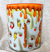 Pokemon Baskı içi ve Kulpu Renkli Kupa