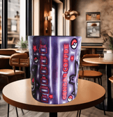 Pokemon Baskı içi ve Kulpu Renkli Kupa