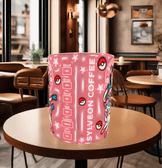 Pokemon Baskı içi ve Kulpu Renkli Kupa