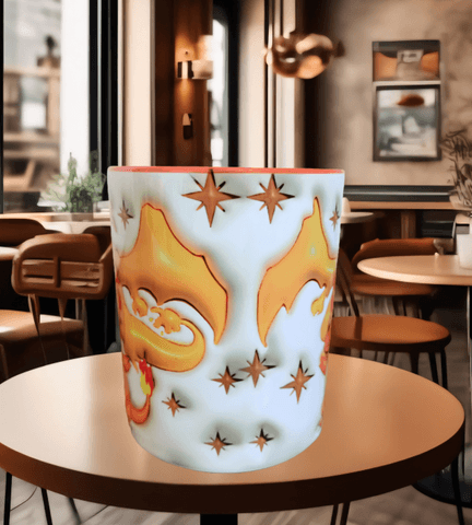 Pokemon Baskı içi ve Kulpu Renkli Kupa