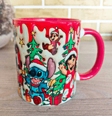 Bütün ekip Noel yılbaşı Baskı içi ve Kulpu Renkli Kupa