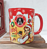 Prenses Noel yılbaşı Baskı içi ve Kulpu Renkli Kupa