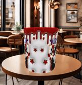 One piece Baskı içi ve Kulpu Renkli Kupa