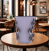 One piece Baskı içi ve Kulpu Renkli Kupa