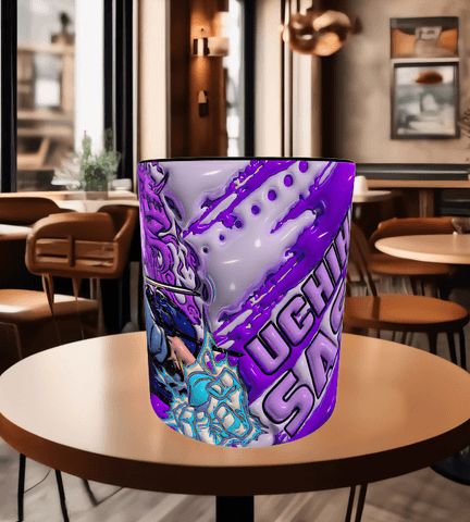 One piece Baskı içi ve Kulpu Renkli Kupa