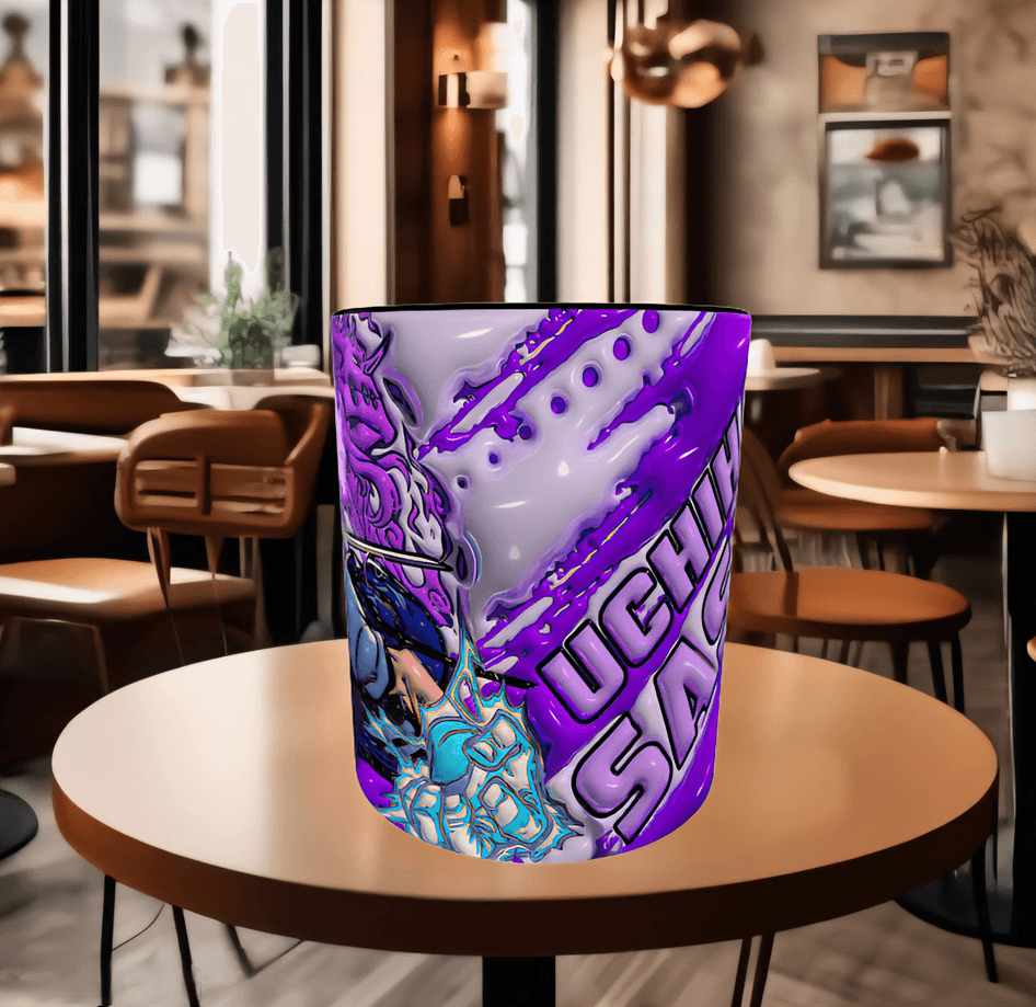 One piece Baskı içi ve Kulpu Renkli Kupa