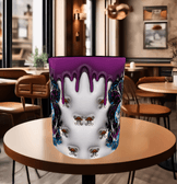 One piece Baskı içi ve Kulpu Renkli Kupa