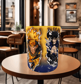 One piece Baskı içi ve Kulpu Renkli Kupa