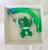 Stitch silikon lüks anahtarlık çanta aksesuar